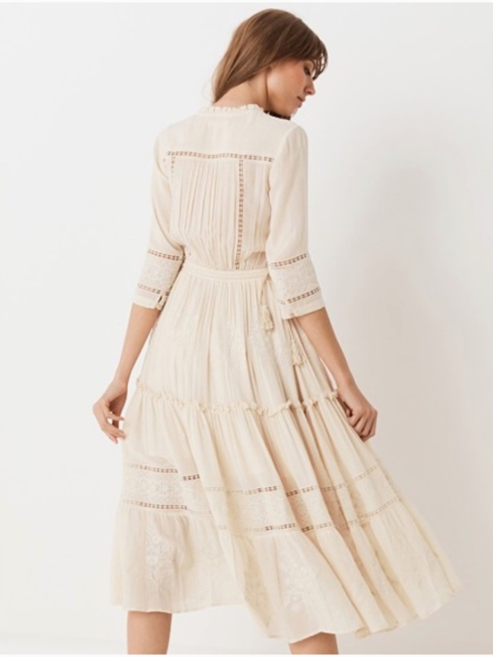 Spell & the Gypsy Collective - Loves Me Not Garden Dress - Cream Dress - XS - Picture 3 of 16
